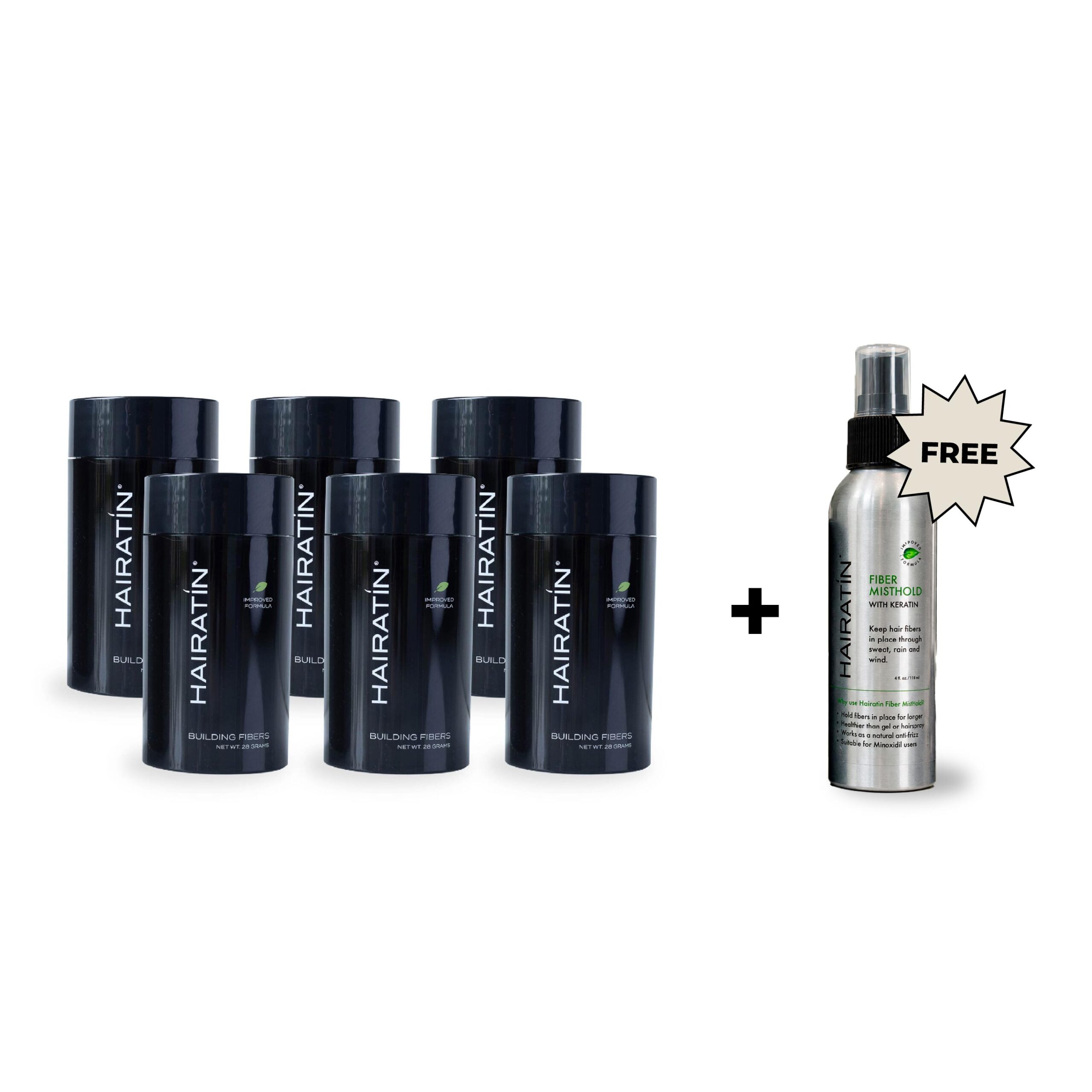 PREMIUN HAIR FIBERS X6