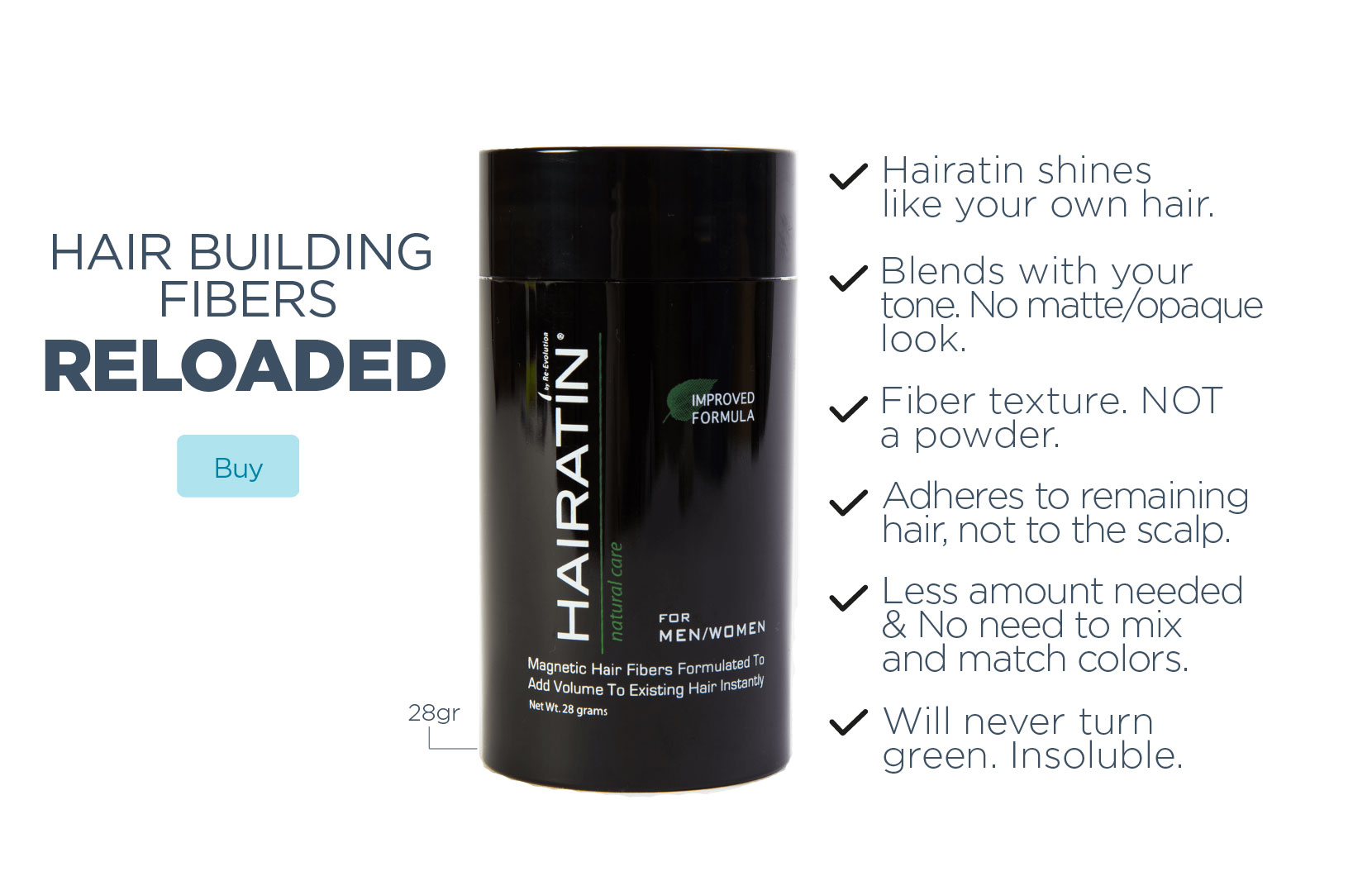 Hairatin® How to treat aging hair and how to apply Hair building