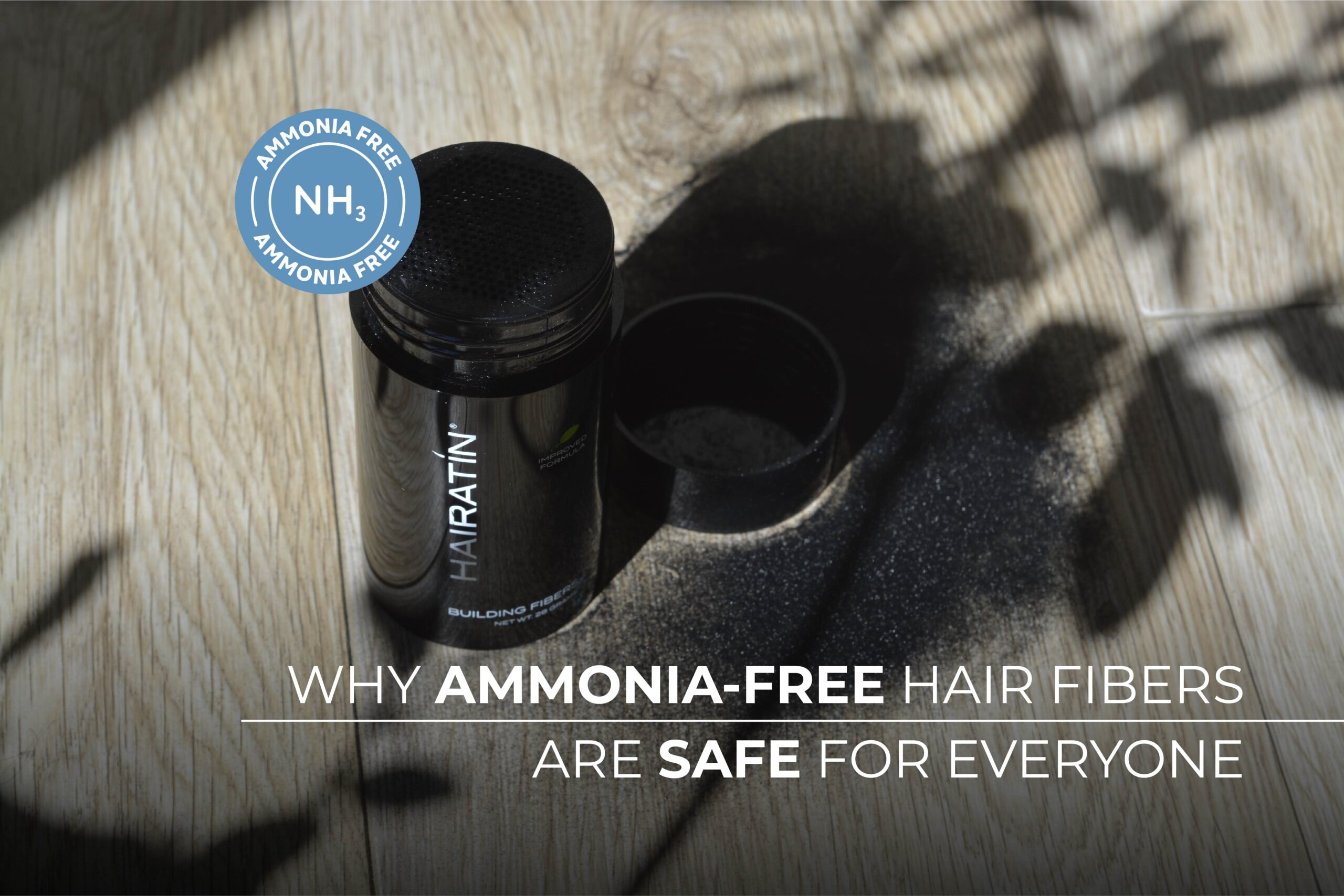 ammonia-free hair fibers