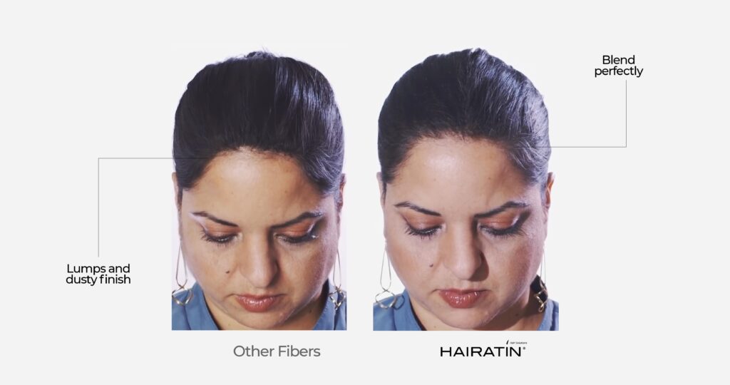 undetectable hair fibers