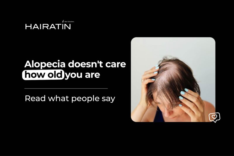 Alopecia doesn't care how old you are