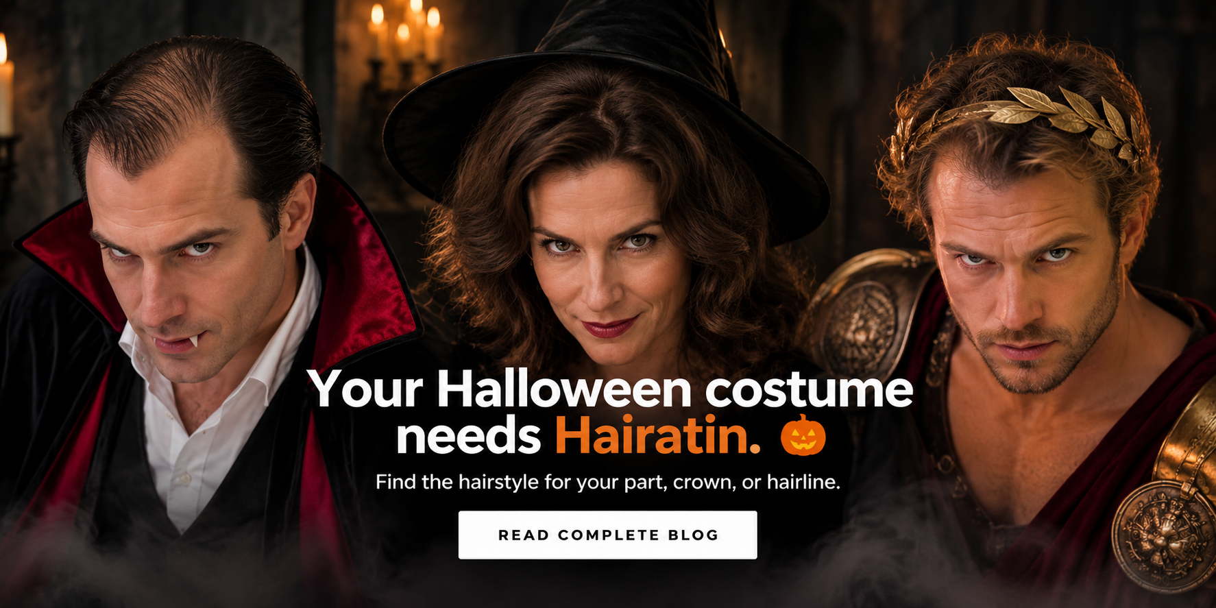 thin hair halloween costume